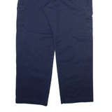 DICKIES Cargo Mens Trousers Blue Relaxed Straight W40 L32