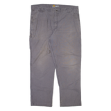 CARHARTT Mens Trousers Grey Relaxed Straight W42 L32