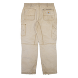 CARHARTT Mens Trousers Beige Relaxed Straight W36 L30