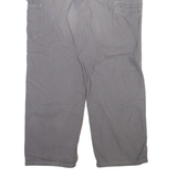 CARHARTT Carpenter Mens Trousers Grey Loose Straight W40 L32