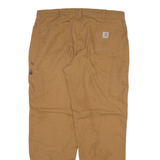 CARHARTT Mens Trousers Brown Regular Straight W36 L32
