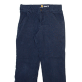 CARHARTT Womens Trousers Black Relaxed Straight W29 L28