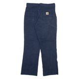 CARHARTT Womens Trousers Black Relaxed Straight W29 L28