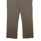 CARHARTT Carpenter Mens Trousers Grey Relaxed Straight W33 L30