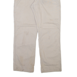 CARHARTT Mens Trousers Beige Relaxed Straight W34 L30