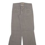 PARIS BLUES Womens Trousers Grey Slim Bootcut W26 L31