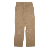 CARHARTT Mens Trousers Beige Relaxed Straight W30 L32
