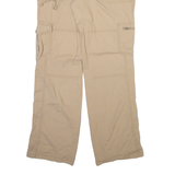 ANA Cargo Womens Trousers Beige Regular Straight W34 L32