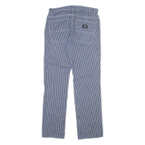 VANS Mens Trousers Blue Regular Straight Cashmere W30 L30