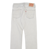 LEVI'S 513 Mens Trousers Grey Slim Straight W29 L32