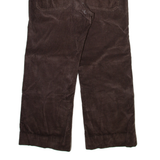 TOMMY HILFIGER Mens Corduroy Trousers Brown Regular Straight W31 L26