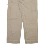 WOLVERINE Cargo Mens Corduroy Trousers Beige Relaxed Straight W36 L27