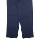 BIG BILL Mens Corduroy Trousers Blue Relaxed Straight W40 L31