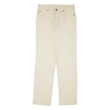 EL PASO Mens Trousers Beige Slim Straight W29 L31