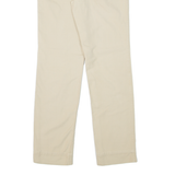 EL PASO Mens Trousers Beige Slim Straight W29 L31