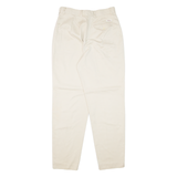 MARIE VALOIS Womens Trousers Beige Regular Mom 90s W28 L30