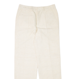 Womens Trousers Beige Regular Tapered W32 L32
