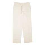 Womens Trousers Beige Regular Tapered W32 L32