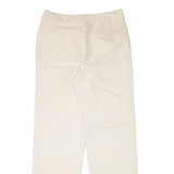 Womens Trousers Beige Regular Tapered W32 L32
