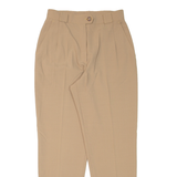 ROSNER Womens Trousers Beige Regular Mom Wool W27 L29