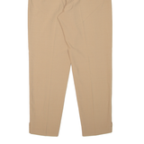 ROSNER Womens Trousers Beige Regular Mom Wool W27 L29