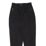 CITY LIFE Womens Trousers Black Regular Mom W26 L26