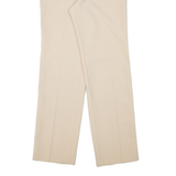 MAD PANTS Womens Trousers Beige Relaxed Straight 90s W28 L33