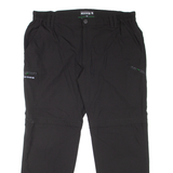 CUTTING EDGE Outdoor Mens Trousers Black Regular Straight W38 L31