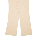 LUPPOLD Womens Trousers Beige Relaxed Bootcut 80s Wool W27 L29