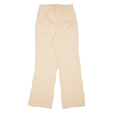 LUPPOLD Womens Trousers Beige Relaxed Bootcut 80s Wool W27 L29