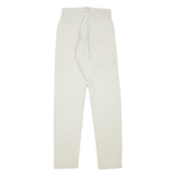 LEVI'S 534 Womens Corduroy Trousers Grey Slim Straight 90s W26 L30