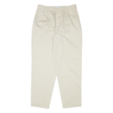 MOUNTAIN RIDGE Chino Womens Trousers Beige Regular Tapered W30 L29