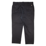 DICKIES Workwear Mens Trousers Black Regular Straight W40 L30