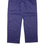 Workwear Mens Trousers Blue Loose Straight W38 L34