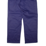 Workwear Mens Trousers Blue Loose Straight W38 L34