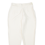 CR Womens Trousers Cream Slim Tapered W25 L24