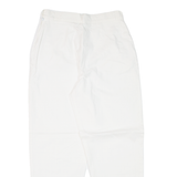 TRAMPS Womens Trousers White Regular Mom W26 L25