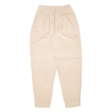 ESPRIT Pleated Womens Trousers Pink Regular Mom W24 L28