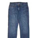 LEVI'S 514 Jeans Mens Blue Slim Straight Stone Wash W30 L32