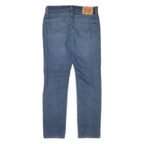 LEVI'S 511 Jeans Mens Blue Slim Straight Stone Wash W32 L32