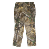REALTREE Camouflage Womens Twill Trousers Brown Regular Tapered W36 L31