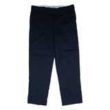 DICKIES 874 Workwear Mens Twill Trousers Blue Regular Straight W38 L30