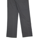 DICKIES Workwear Mens Twill Trousers Grey Slim Straight W30 L30
