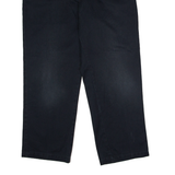 DICKIES Workwear Mens Twill Trousers Black Regular Straight W36 L30
