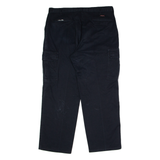 DICKIES Workwear Cargo Mens Trousers Black Regular Straight W38 L30