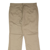 DICKIES Workwear Womens Twill Trousers Beige Regular Bootcut W38 L32