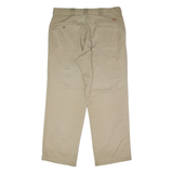 DICKIES 874 Workwear Mens Twill Trousers Beige Regular Straight W34 L30
