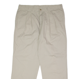 DICKIES Workwear Mens Twill Trousers Cream Regular Straight W40 L30