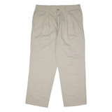 DICKIES Workwear Mens Twill Trousers Cream Regular Straight W40 L30