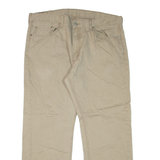 LEVI'S 559 Mens Trousers Beige Relaxed Straight W38 L30